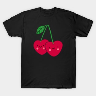 Cute Kawaii Cherries T-Shirt